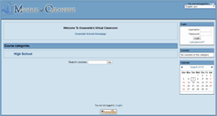 Desktop Screenshot of moodle.oceansideschools.org